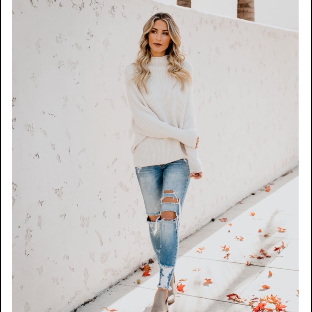 🖤HP🖤 MIRANDA Ribbed Sweater - Picture 2 of 8